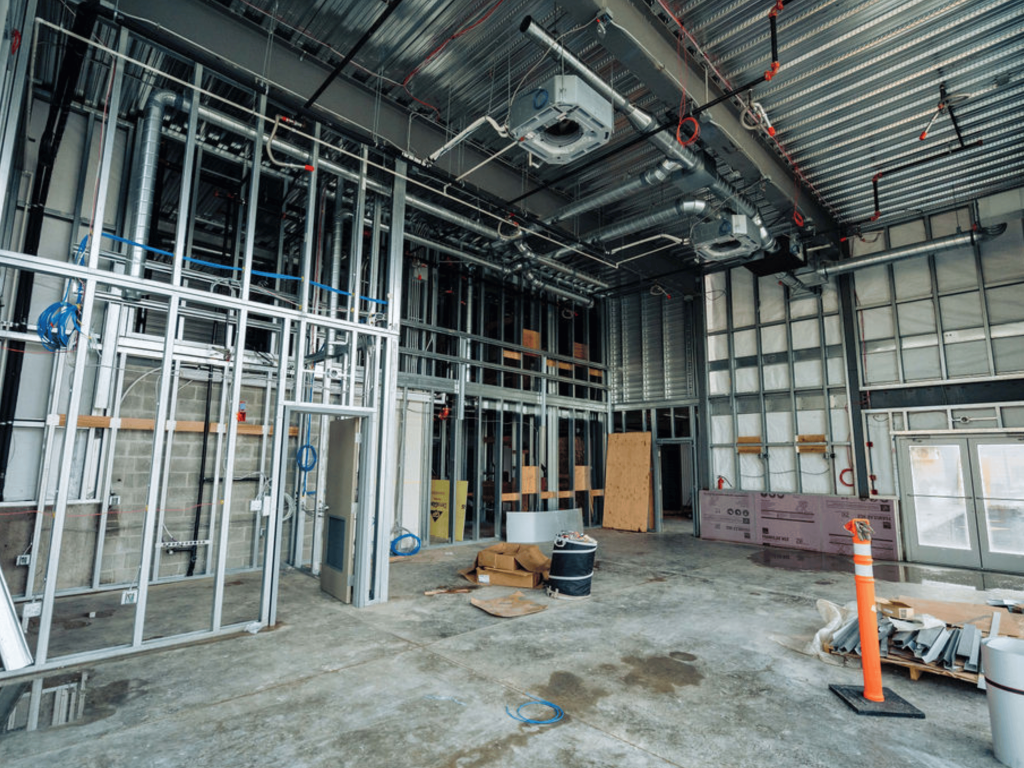 pre engineered metal building construction done by Sea Con LLC